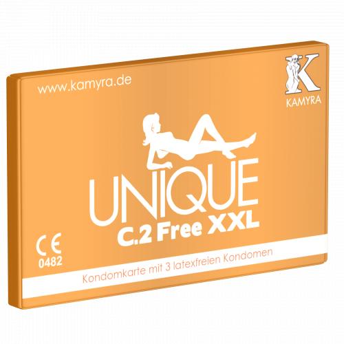 Kamyra Unique C.2 Free XXL Latexvrije Condooms - 3 Stuks