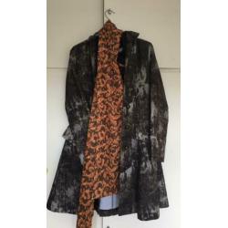 Spook piraat / ghost pirate kostuum met hoed
