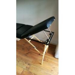 Opklapbare massagetafel