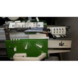 Passap Duomatic 80 breimachine dubbelbeds
