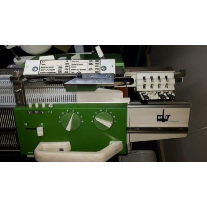 Passap Duomatic 80 breimachine dubbelbeds
