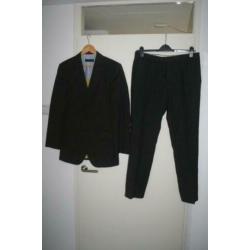 Tommy Hilfiger Samy Jr Davis grijs met streepje zgan mt 50