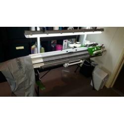 Passap Duomatic 80 breimachine dubbelbeds