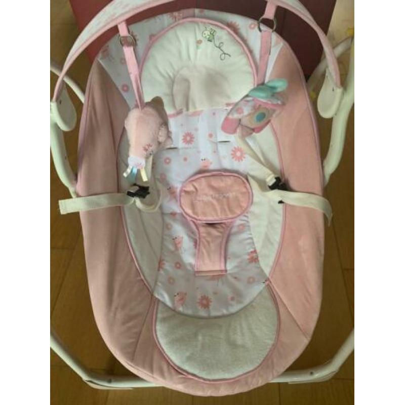 Babyschommel Little World Roze