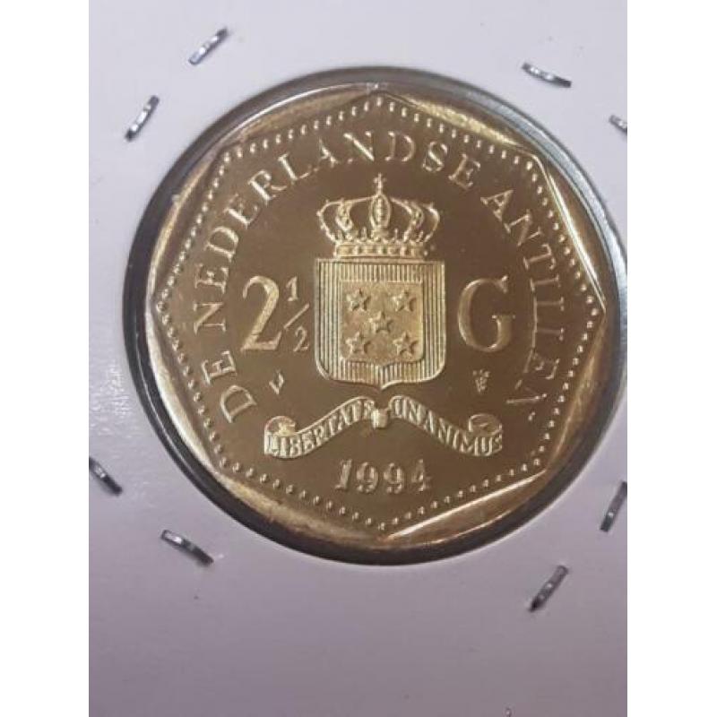 2½ gulden Nederlands Antillen 6 x