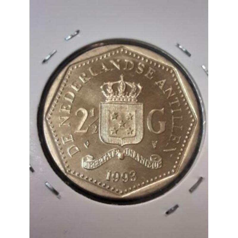 2½ gulden Nederlands Antillen 6 x