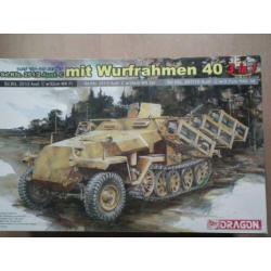 Dragon 6284, Sd Kfz 251 Ausf C mit Wurfrahmen 40, 3 in 1