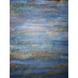Mooi doek: " Aan t water " 40x120