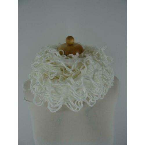Sale !! witte coll sjaal.