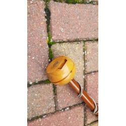 Houten vlaggen mast 1 meter