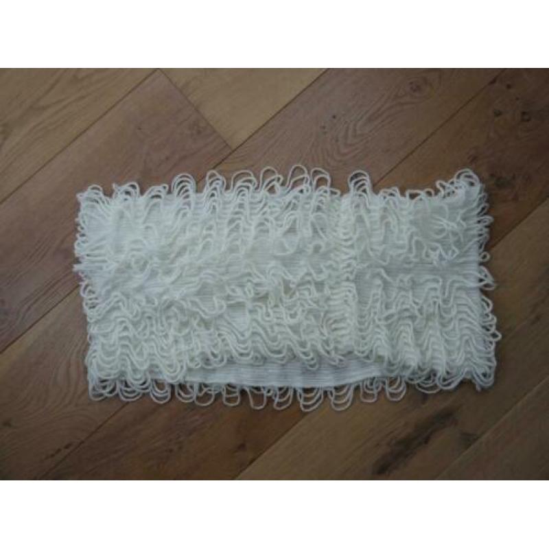 Sale !! witte coll sjaal.