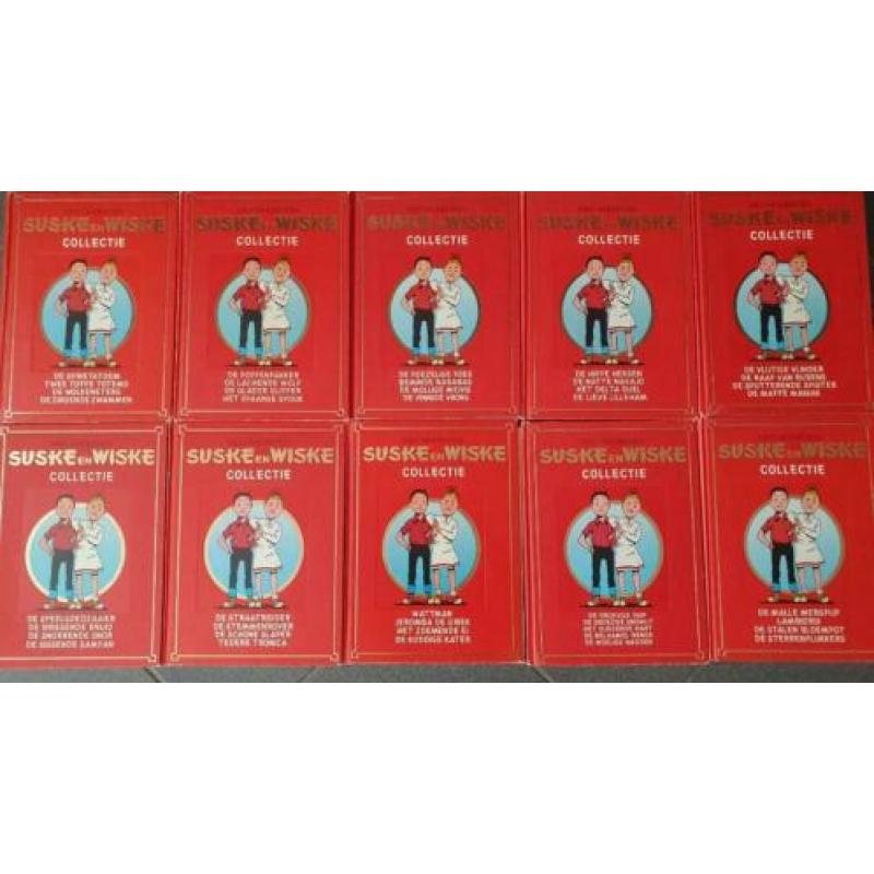 84x Suske en Wiske in mooie Gebonden Edities collectie
