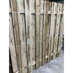 Actie tuinscherm! Schutting panelen tuinhout! 180cm x 180cm