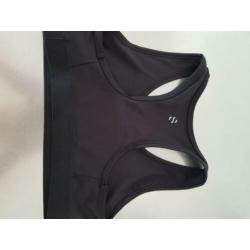 Nieuw! hm zwarte sporttop mt 158
