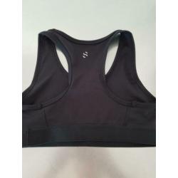 Nieuw! hm zwarte sporttop mt 158