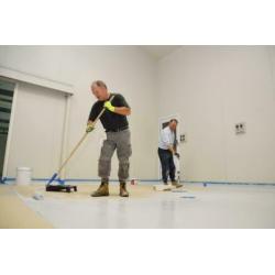 2K epoxy vloercoating RAL 7040 / RAL 7044