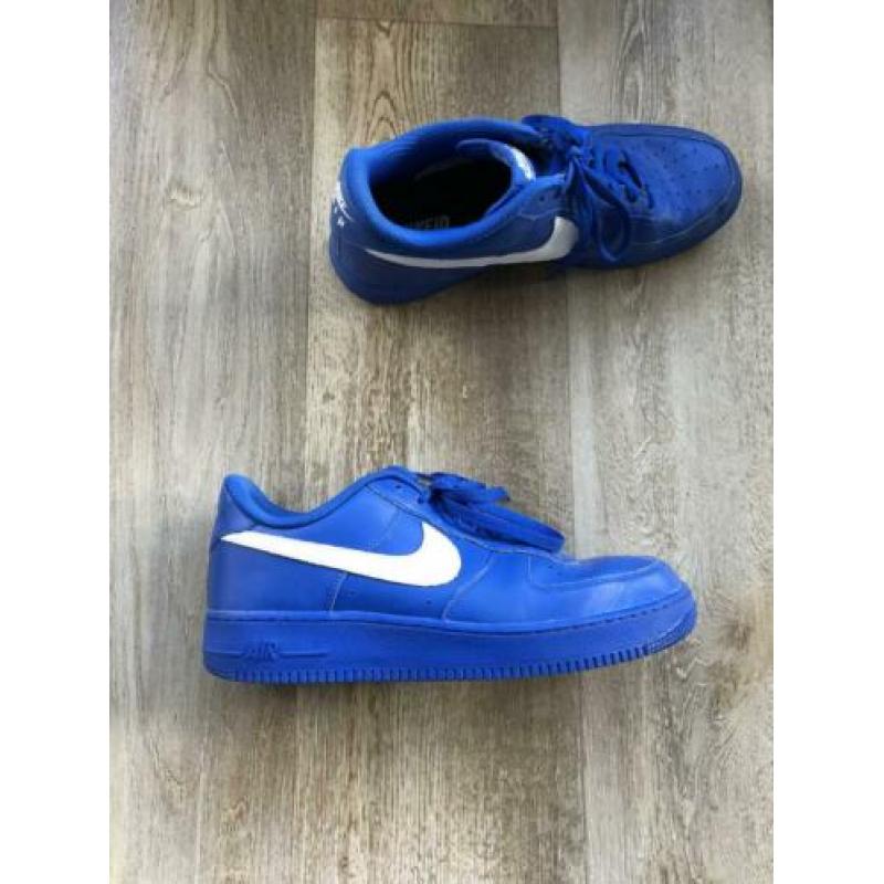 Nike Airforce 1 (blauw, donkerblauw) maat 45