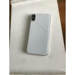 Iphone X tekoop 64gb achterkant beetje schade