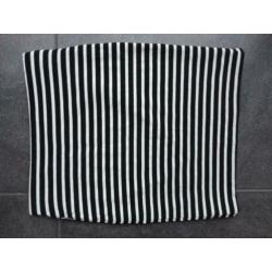 Marccain rok zwart/wit gestreept
