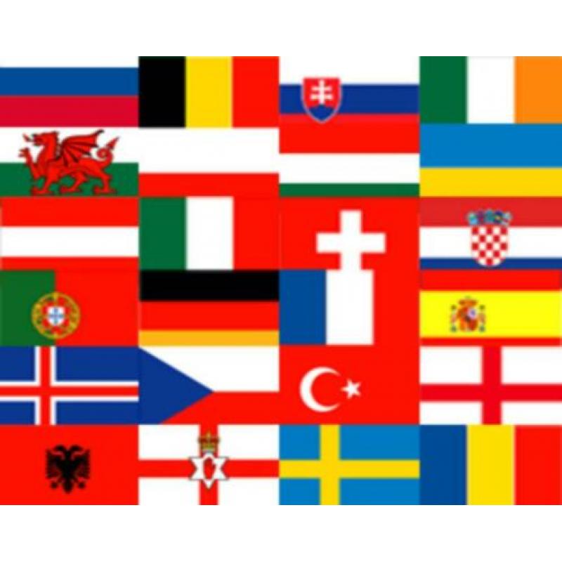 1001 verschillende vlaggen van de hele wereld, vlag 90 x 150