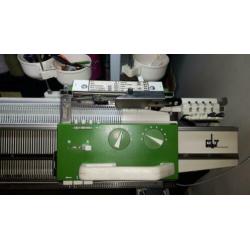 Passap Duomatic 80 breimachine dubbelbeds