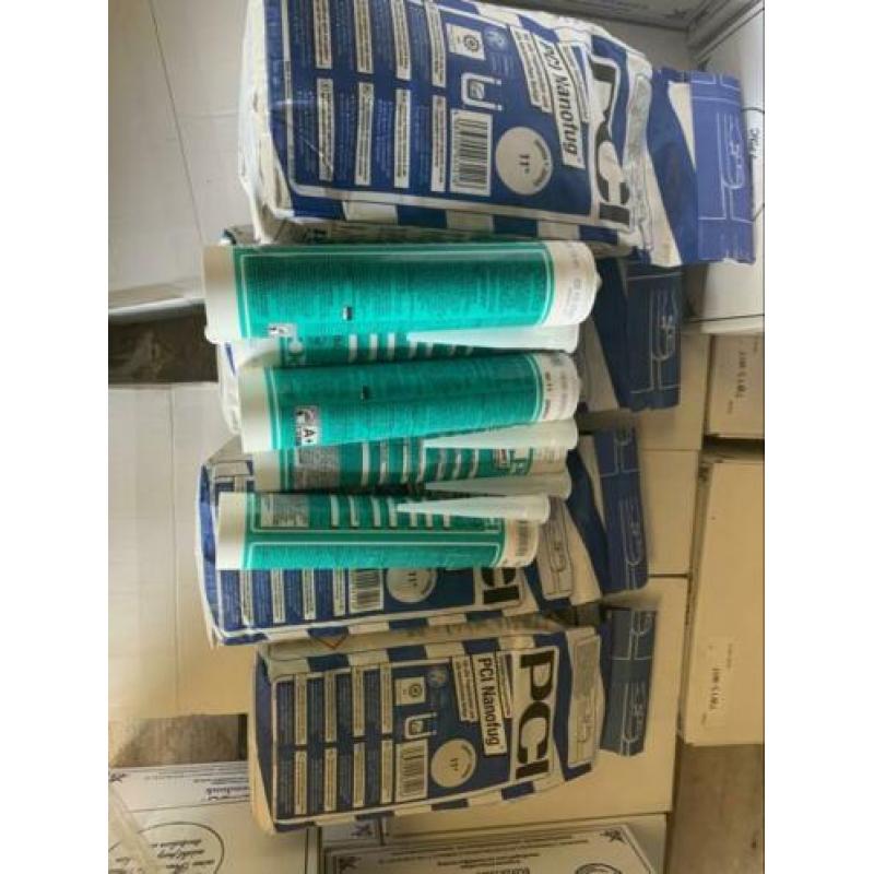 5x4kg pci nanofug en 5x pci kit jasmijn nieuw!
