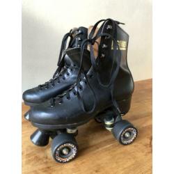 Leren rolschaatsen