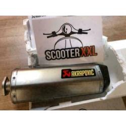 Aprillia SRV 850 / GP800 AKRAPOVIC NIEUW LEVERBAAR