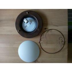 Plafondlamp bruin