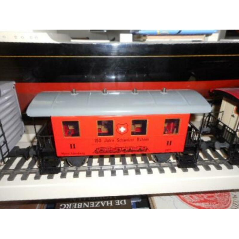 Marklin Maxi Wagons met doos Spoor 1