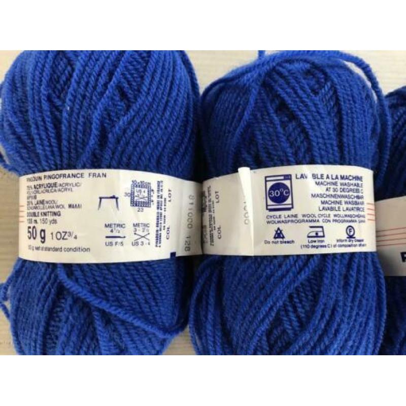 10 bol Pingo france 75 % acryl 25% wol a €2,20