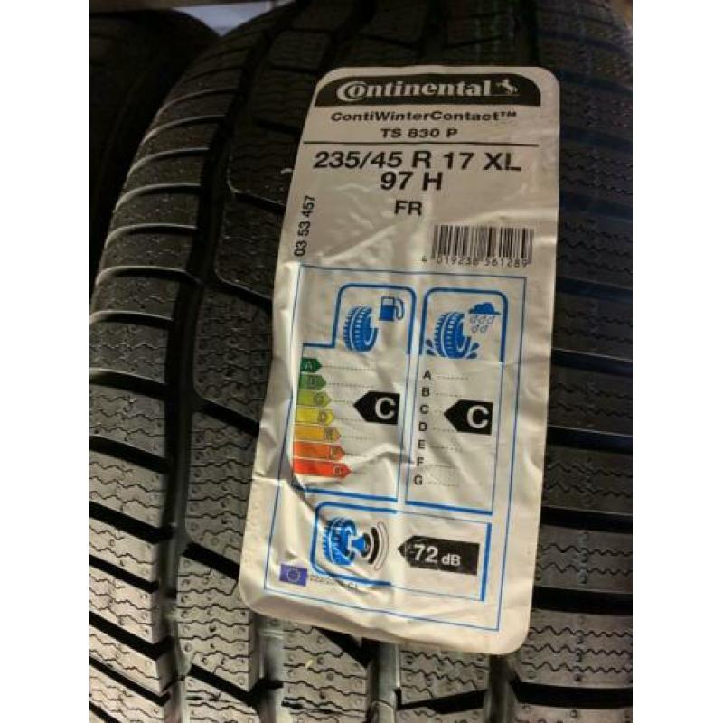 Winterbanden Continental 235/45R 17 XL 97H
