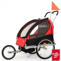 Nieuwe Kinderkar fietskar wandelwagen 2-in-1! Op=Op!