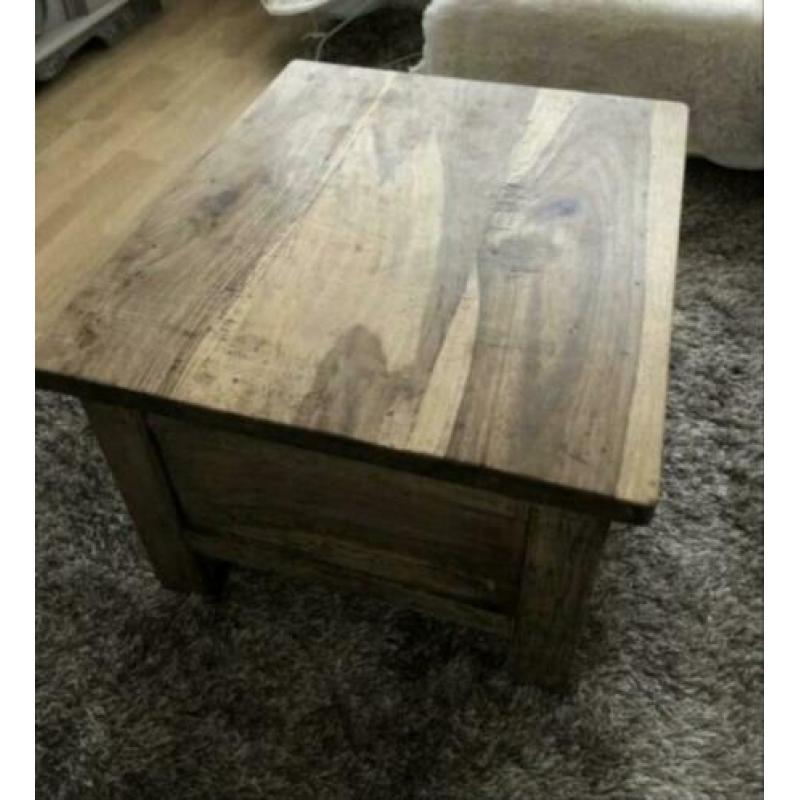 Salontafel massief teakhout