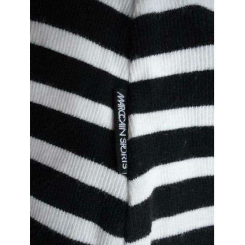 Marccain rok zwart/wit gestreept