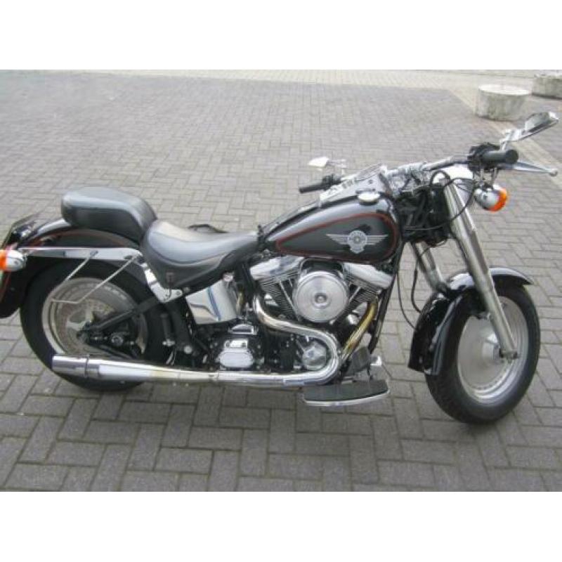 Harley Davidson Chopper FLSTF Fat Boy ZEER VEEL OPTIES
