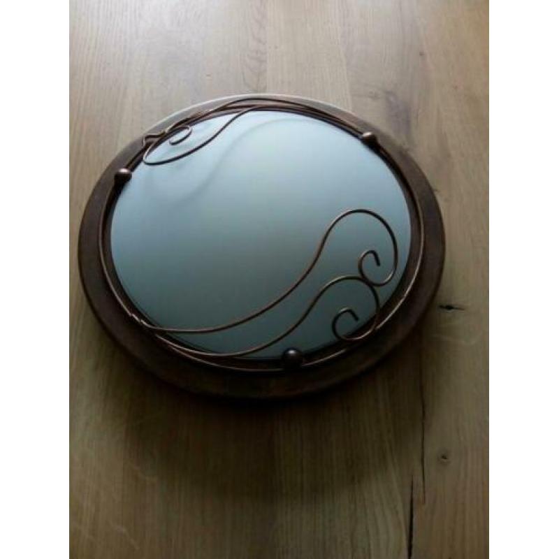Plafondlamp bruin