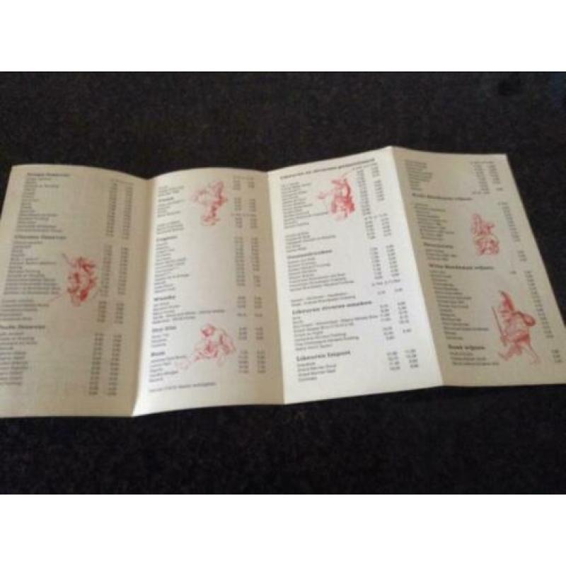 Oude folder Slijterij-Wijnhandel Jos Snel Goedestr. Utrecht