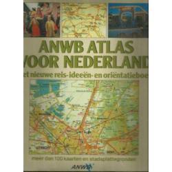 4x Vintage Atlas - Als Nieuw