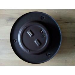 Plafondlamp bruin