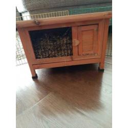 knaagdierenhuis "Poppy"met ren
