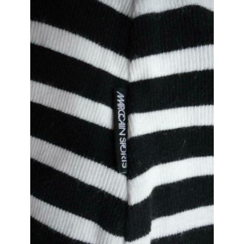 Marccain rok zwart/wit gestreept