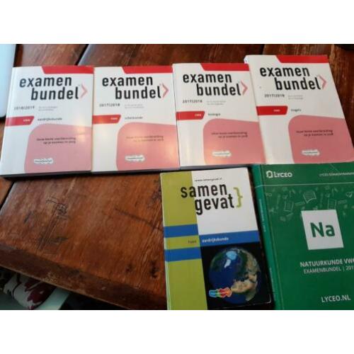 Diverse examenbundels VWO