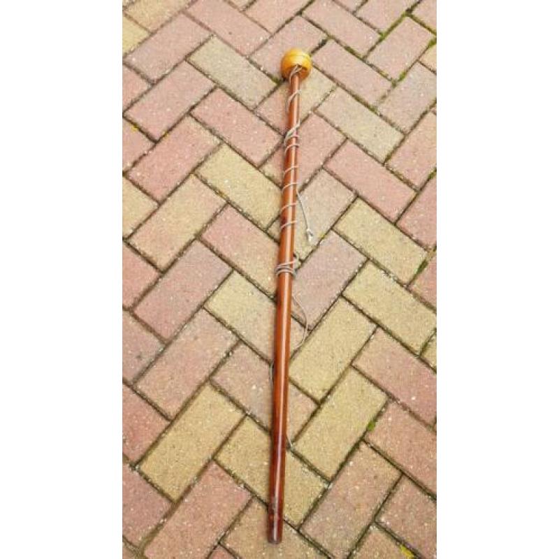 Houten vlaggen mast 1 meter