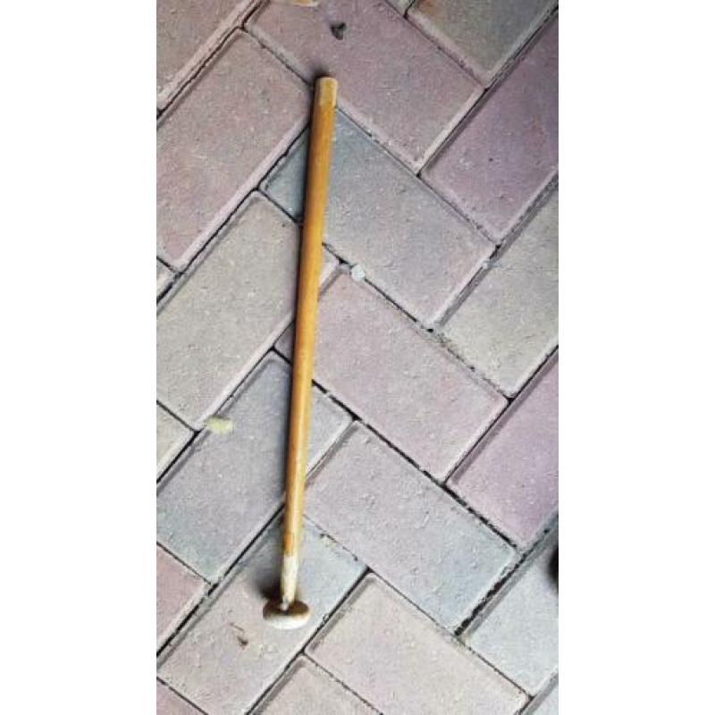 Houten vlaggen mast 1 meter