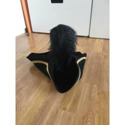 Spook piraat / ghost pirate kostuum met hoed