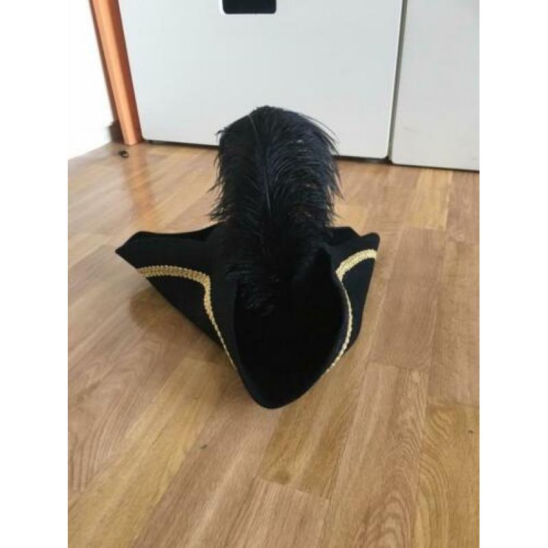 Spook piraat / ghost pirate kostuum met hoed