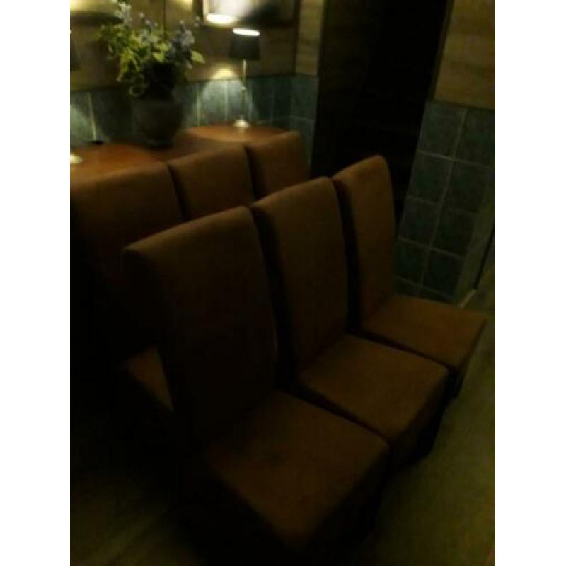 te koop 6 eetkamer stoelen