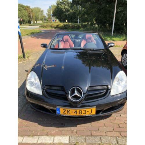 Mercedes SLK 200 Kompressor 2004 Zwart Cabrio Youngtimer!