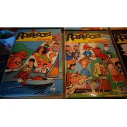Robbedoes stripboeken verzamelde nummers HC 8 stuks
